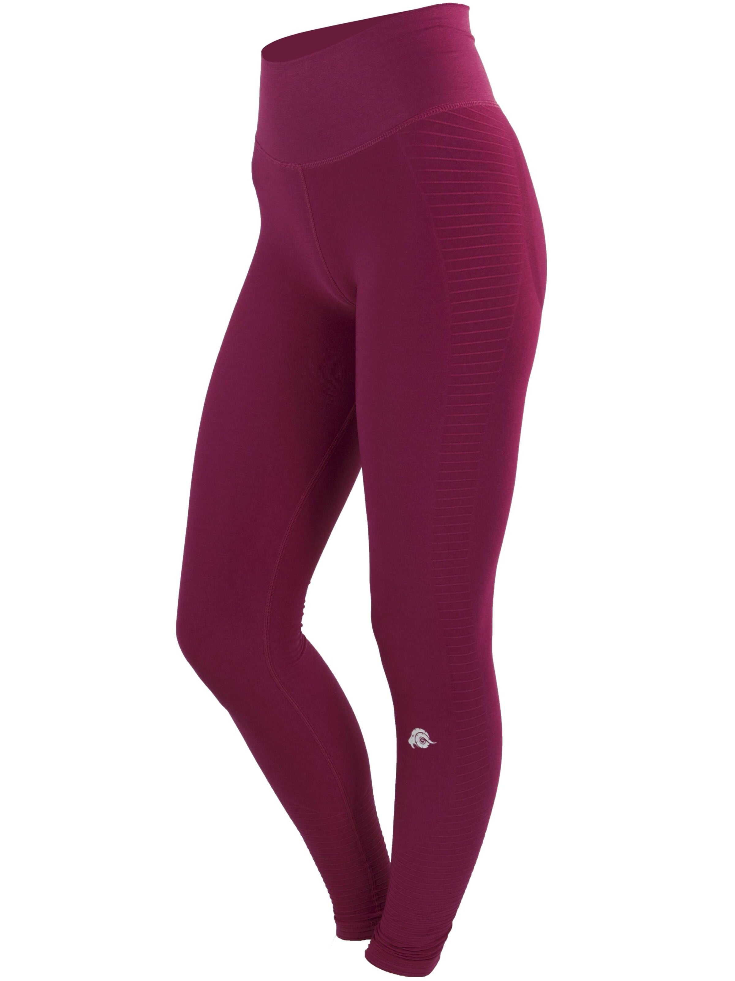 Guggen Mountain Regular Leggings 'Damenleggings Seamless LL77 Leggings'‌‌‌‌‌‌‌ in Lila: Vorderseite