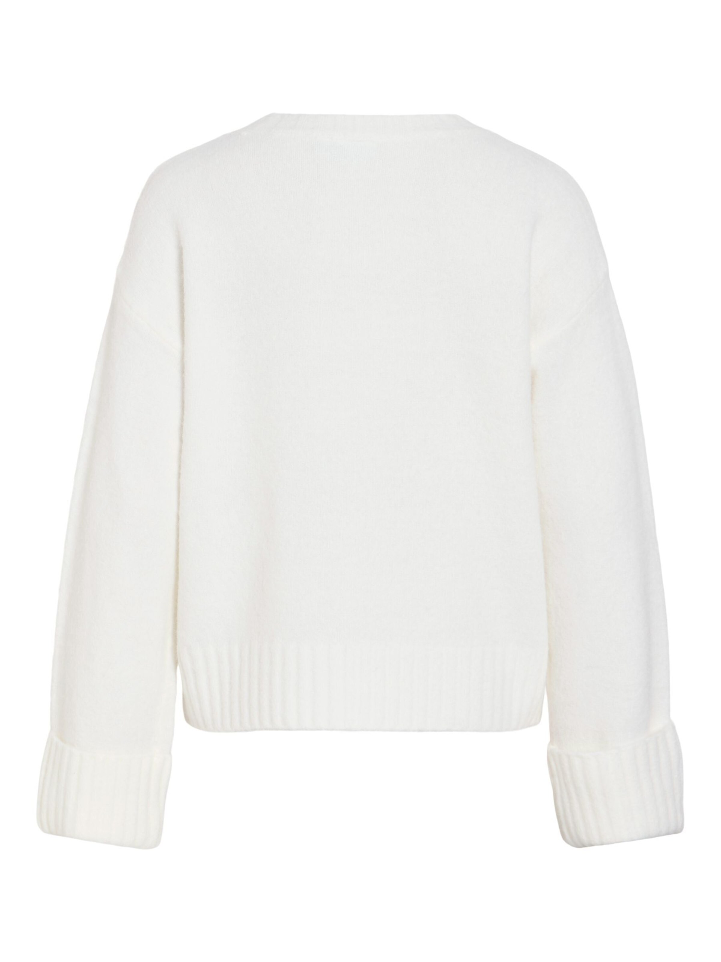 VILA Sweater 'VILuna' in White