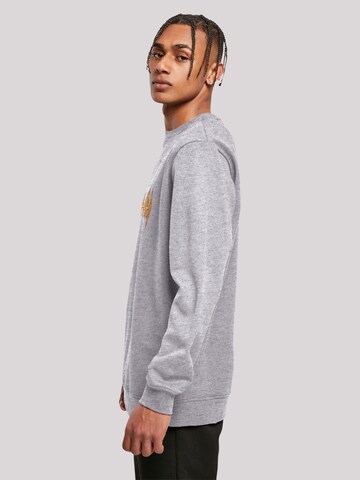 F4NT4STIC Sweatshirt 'Def Leppard' in Grey