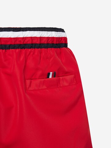 Tommy Hilfiger Underwear Plavecké šortky – červená