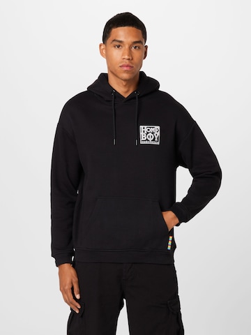 HOMEBOY - Sudadera 'Old School' en negro: frente