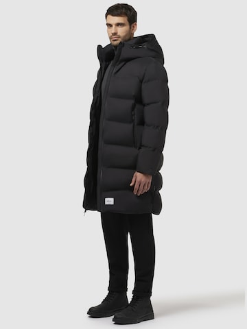 khujo Winter Coat ' CAIUS2 ' in Black