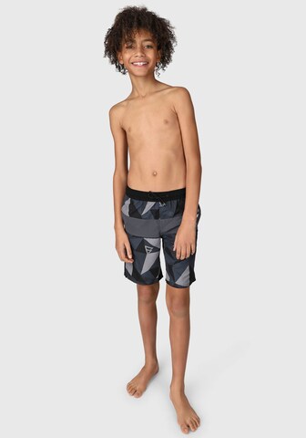 Brunotti Kids Athletic Swimwear in Grey