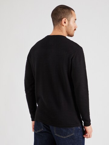 Key Largo Pullover 'MANUEL' in Schwarz