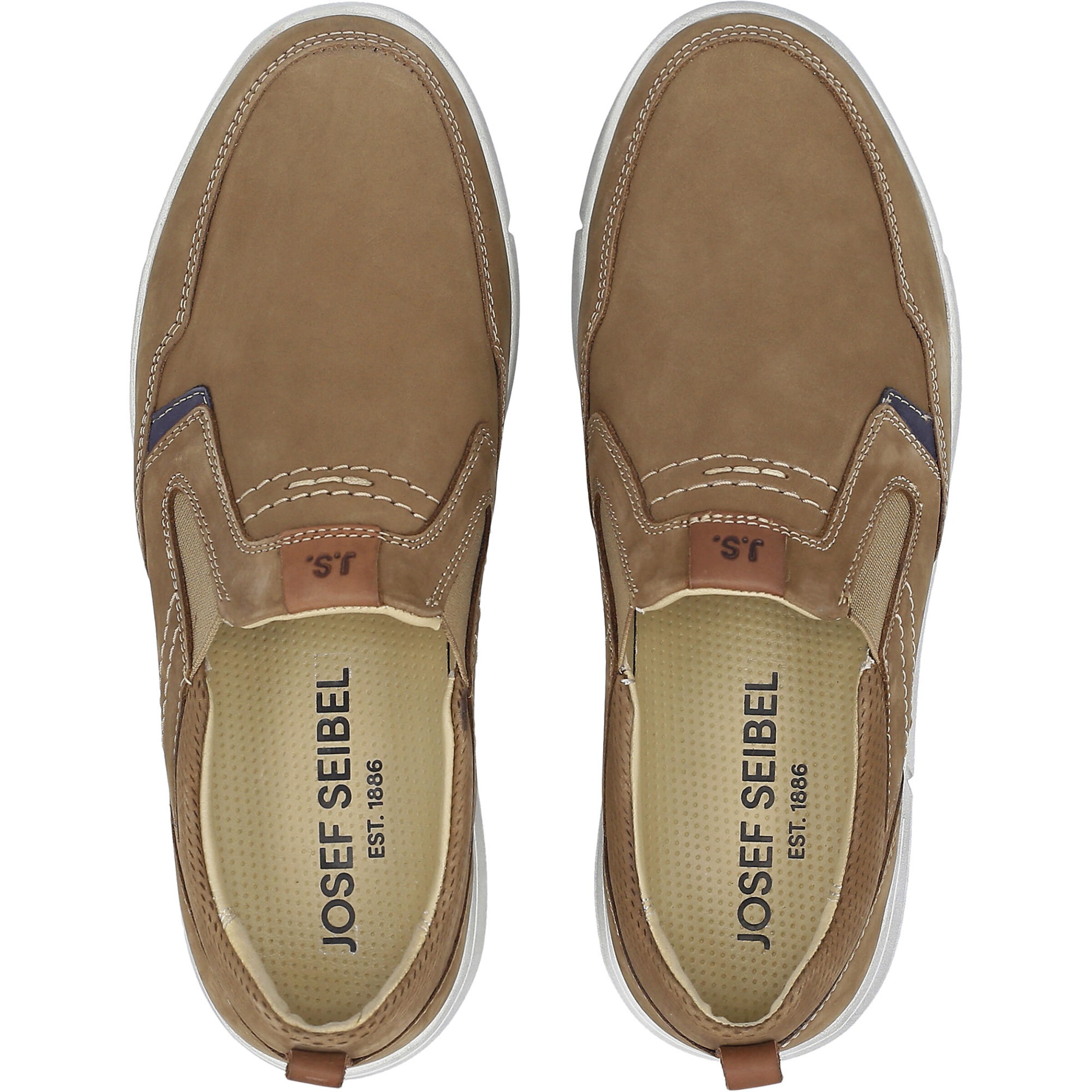 JOSEF SEIBEL Slipper 'Enrico' in Braun