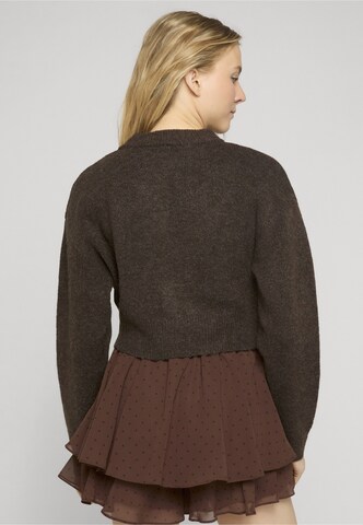 Estelou Knit Cardigan in Brown