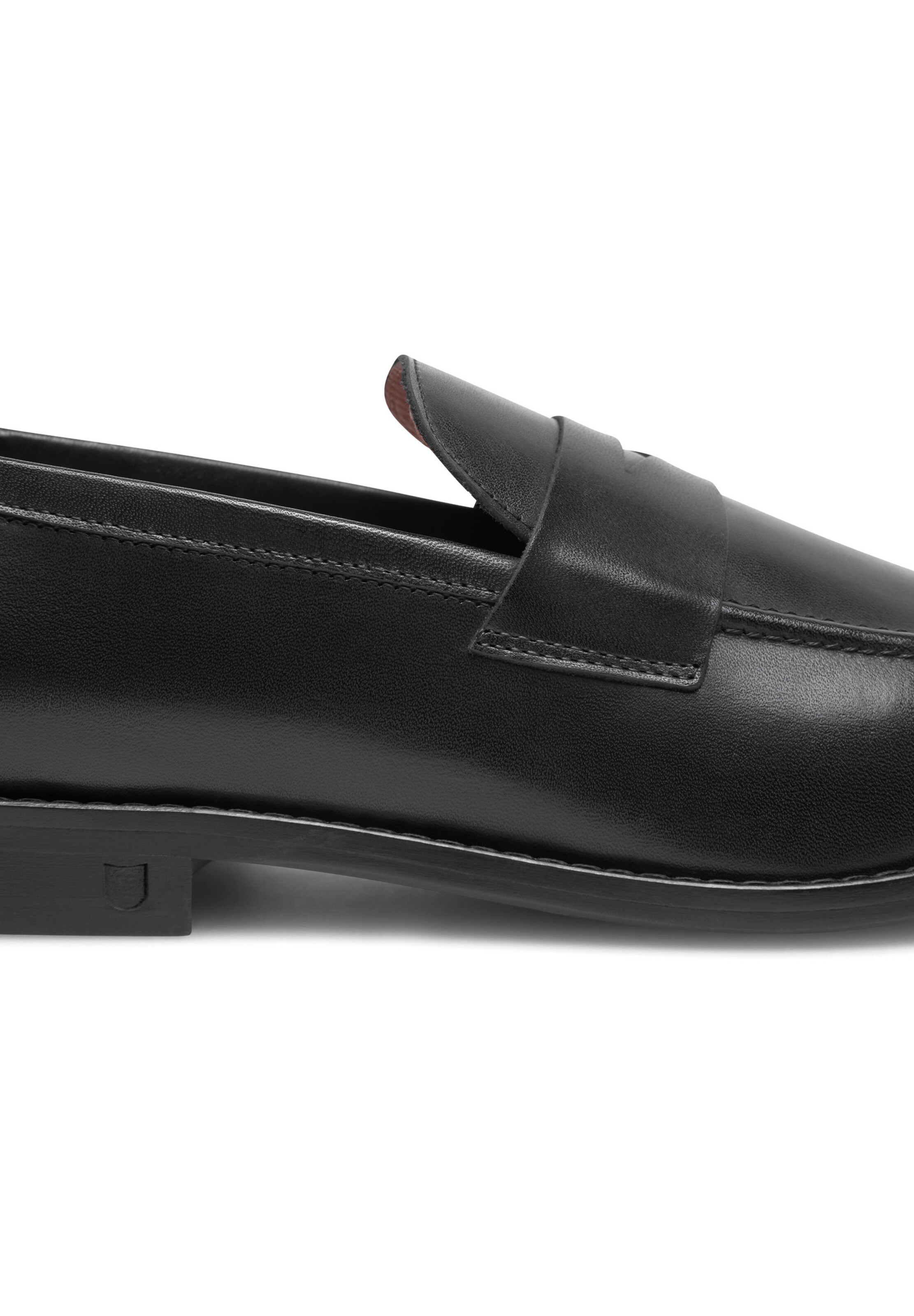 Henry Stevens Slipper 'Wallace' in Schwarz