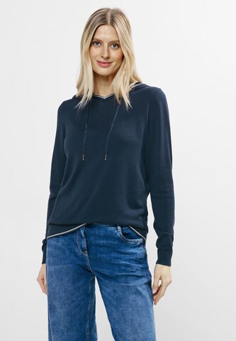 CECIL Sweater in Blue: front