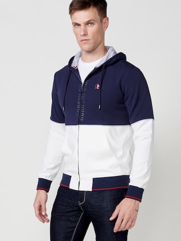 KOROSHI Sweatvest in Blauw
