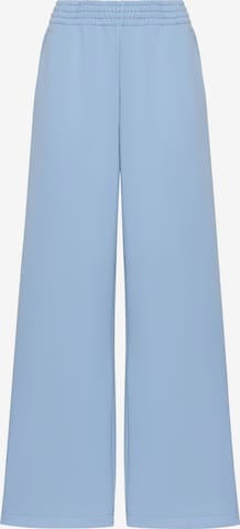 Cat e Lolette Regular Housut 'Palazzo Trousers' värissä sininen: etupuoli