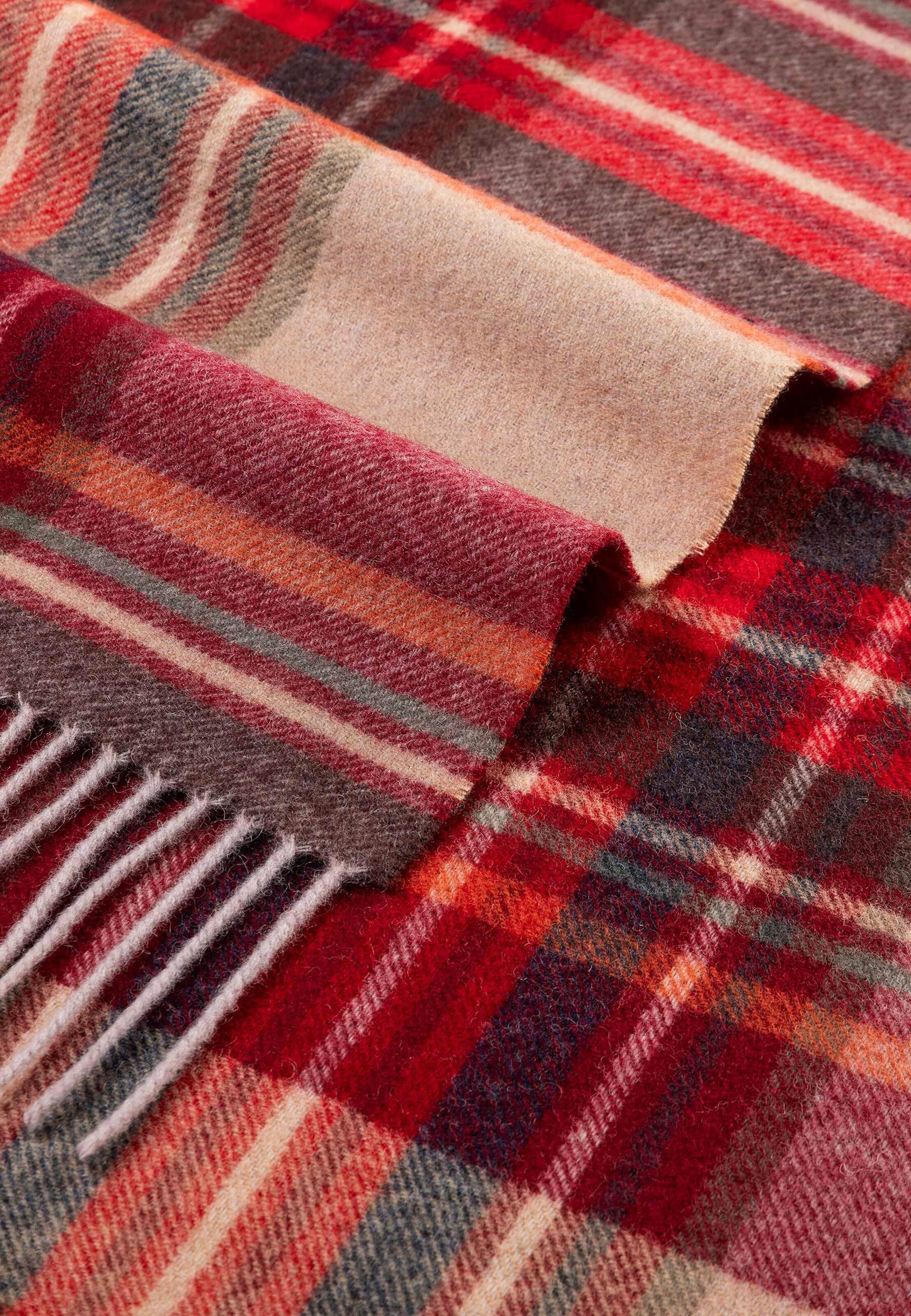 Sciarpa 'SCOTTISH TARTAN DAMEN' di Roeckl in rosso