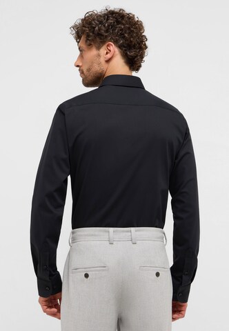 ETERNA Slim fit Zakelijk overhemd in Zwart