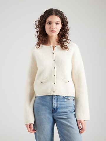 The Kooples Knit cardigan in Beige: front