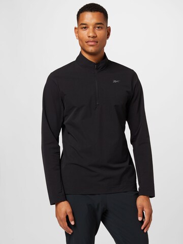 Reebok Functioneel shirt in Zwart: voorkant