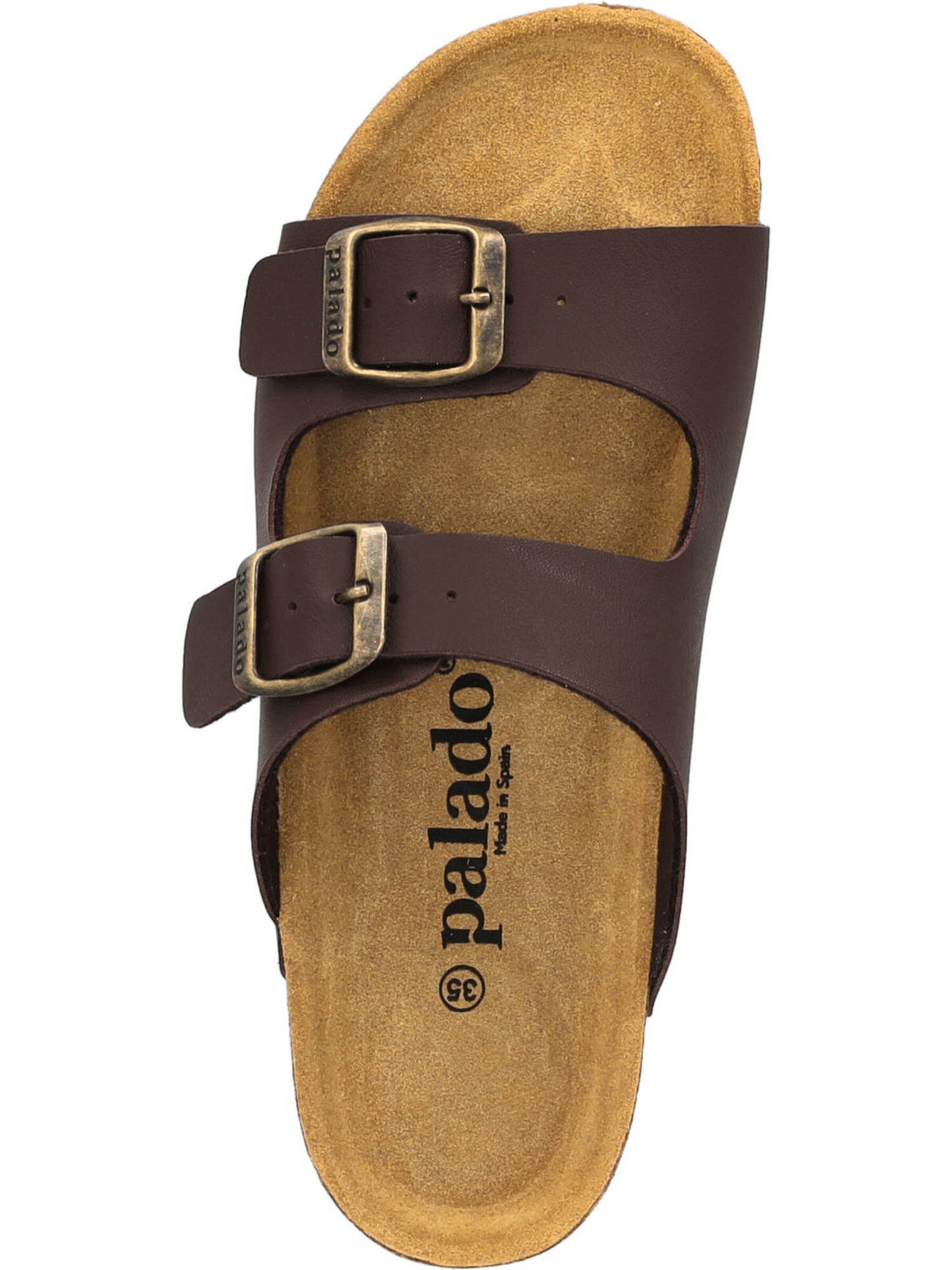 Palado Pantolette 'Korfu' in Braun