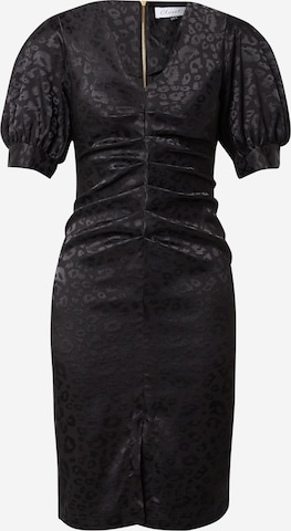 Closet London Dress in Black: front