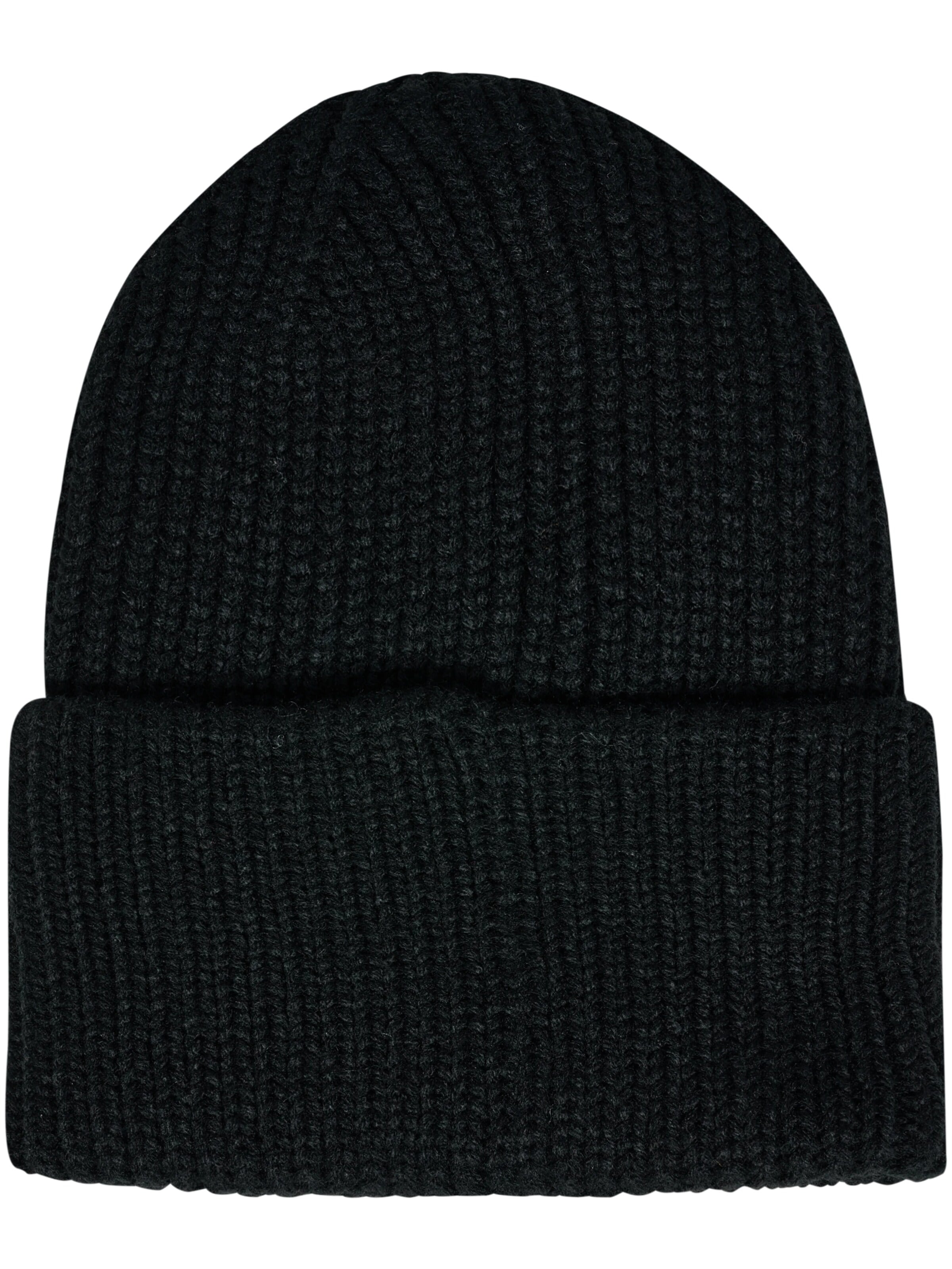 Hummel Mütze in Schwarz