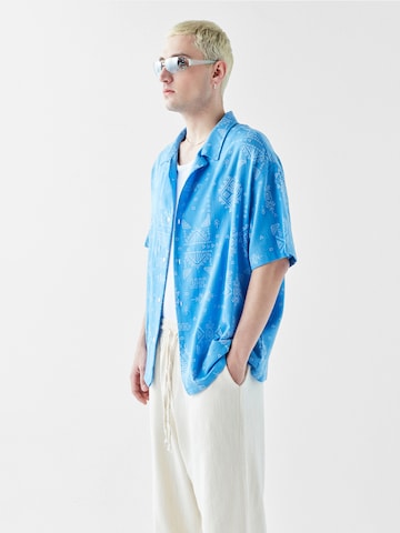 Comfort fit Camicia 'Hyacinth' di VAMOS CLO in blu