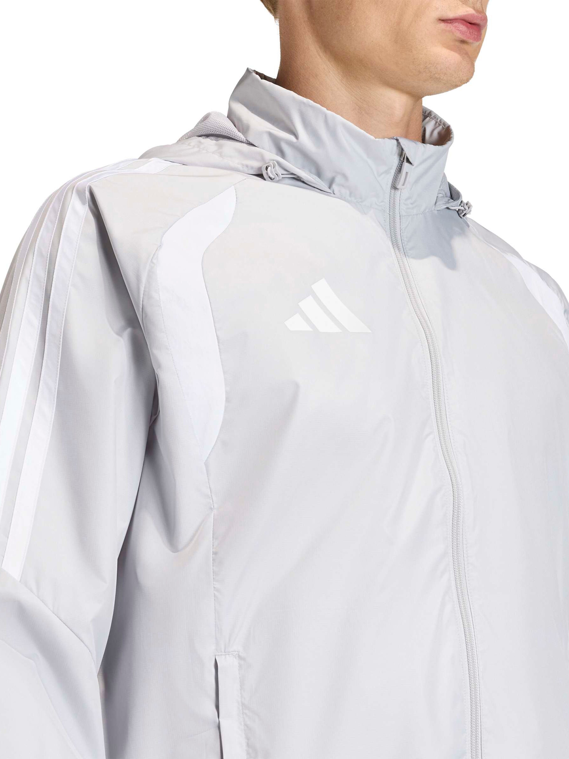 ADIDAS PERFORMANCE Športová bunda 'TIRO26L' - Sivá