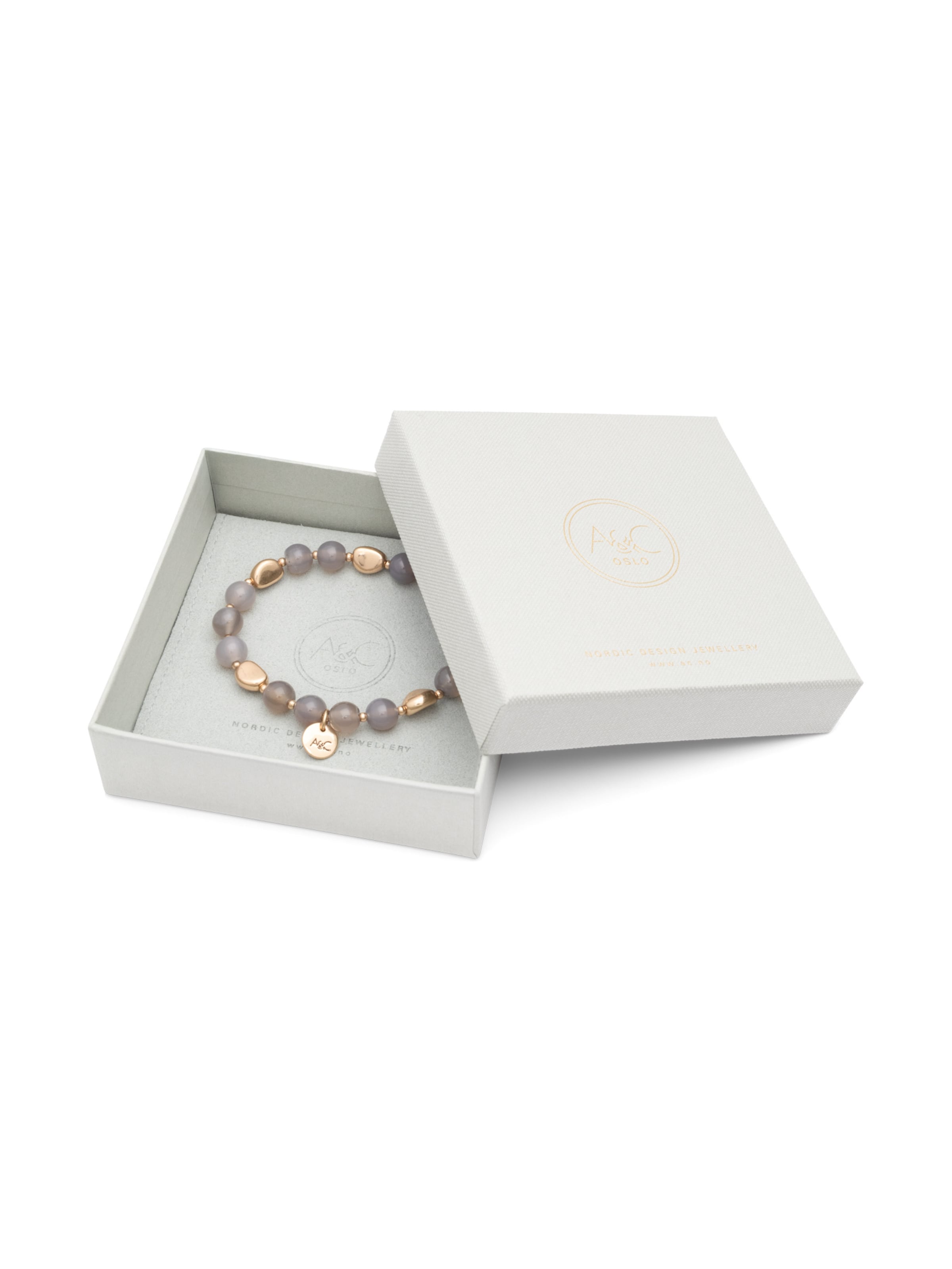 A&C Oslo – Nordic Design Jewellery Bracelet 'Sandy Beach' in Gold