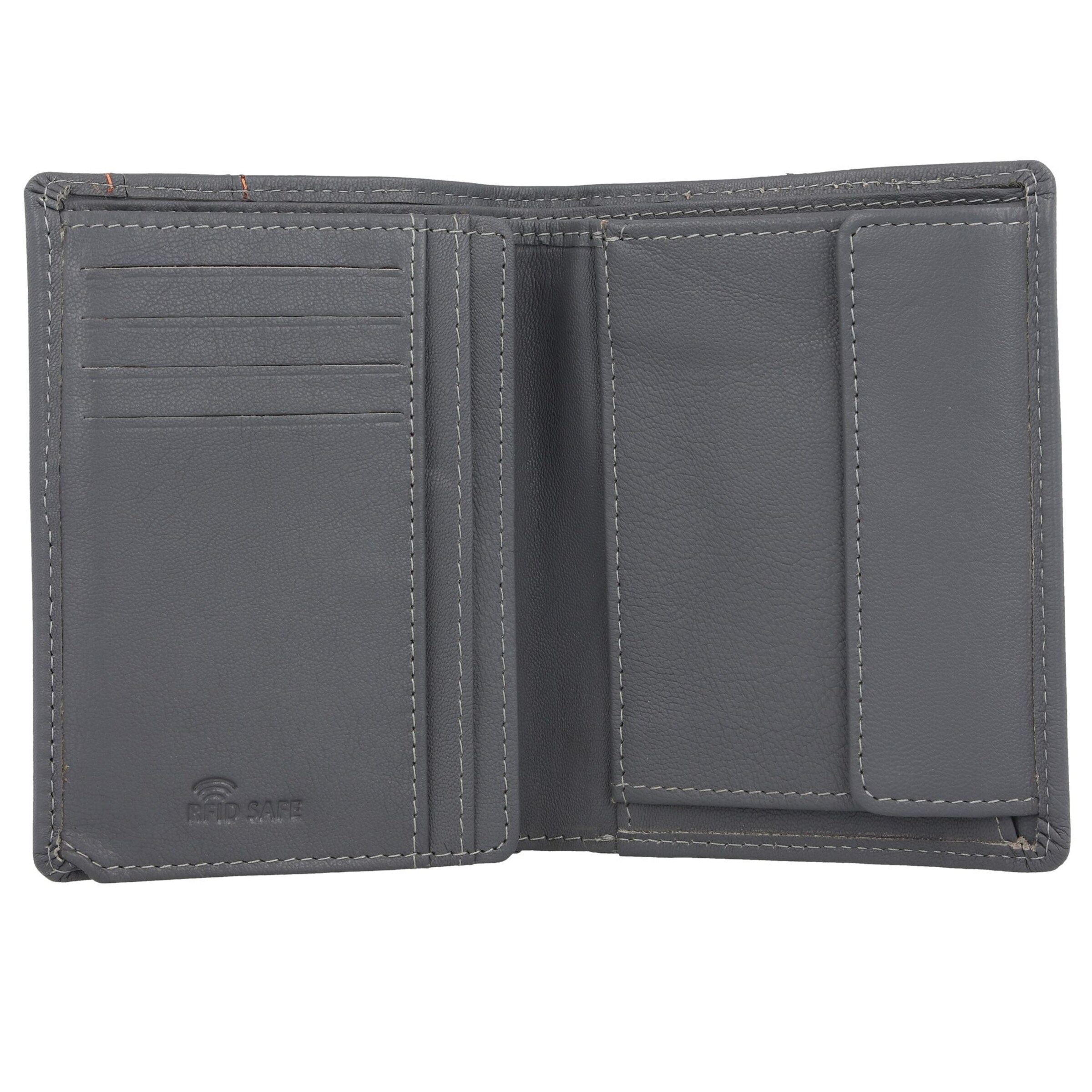 mano Portemonnaie 'Don Leonardo ' in Grau