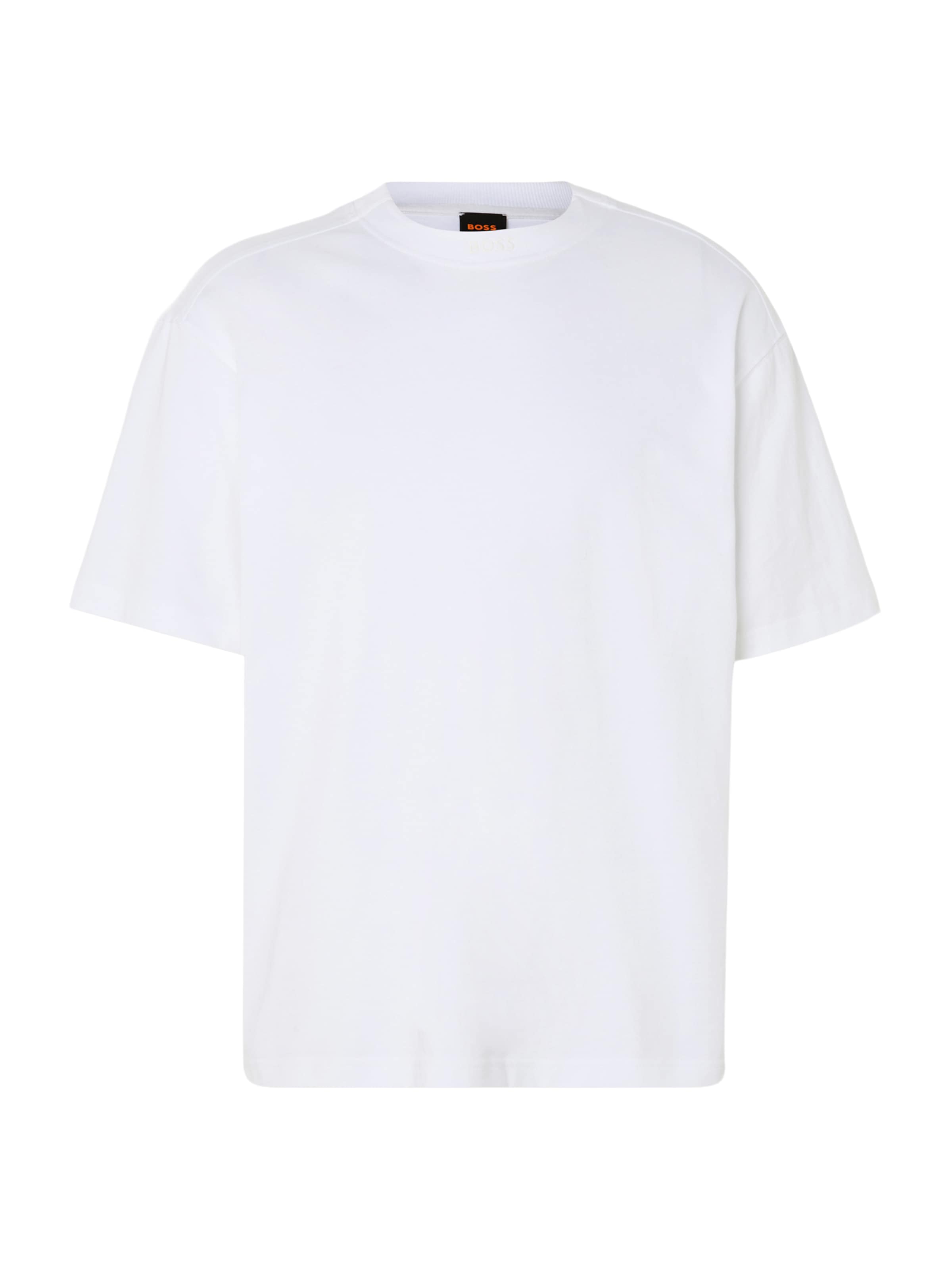 BOSS Футболка в Белый: спереди
