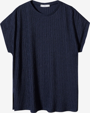 T-shirt 'BIRBI' MANGO en bleu : devant