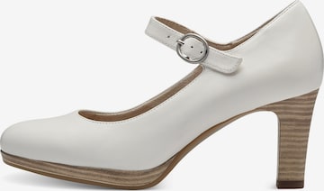 TAMARIS - Zapatos con plataforma en blanco