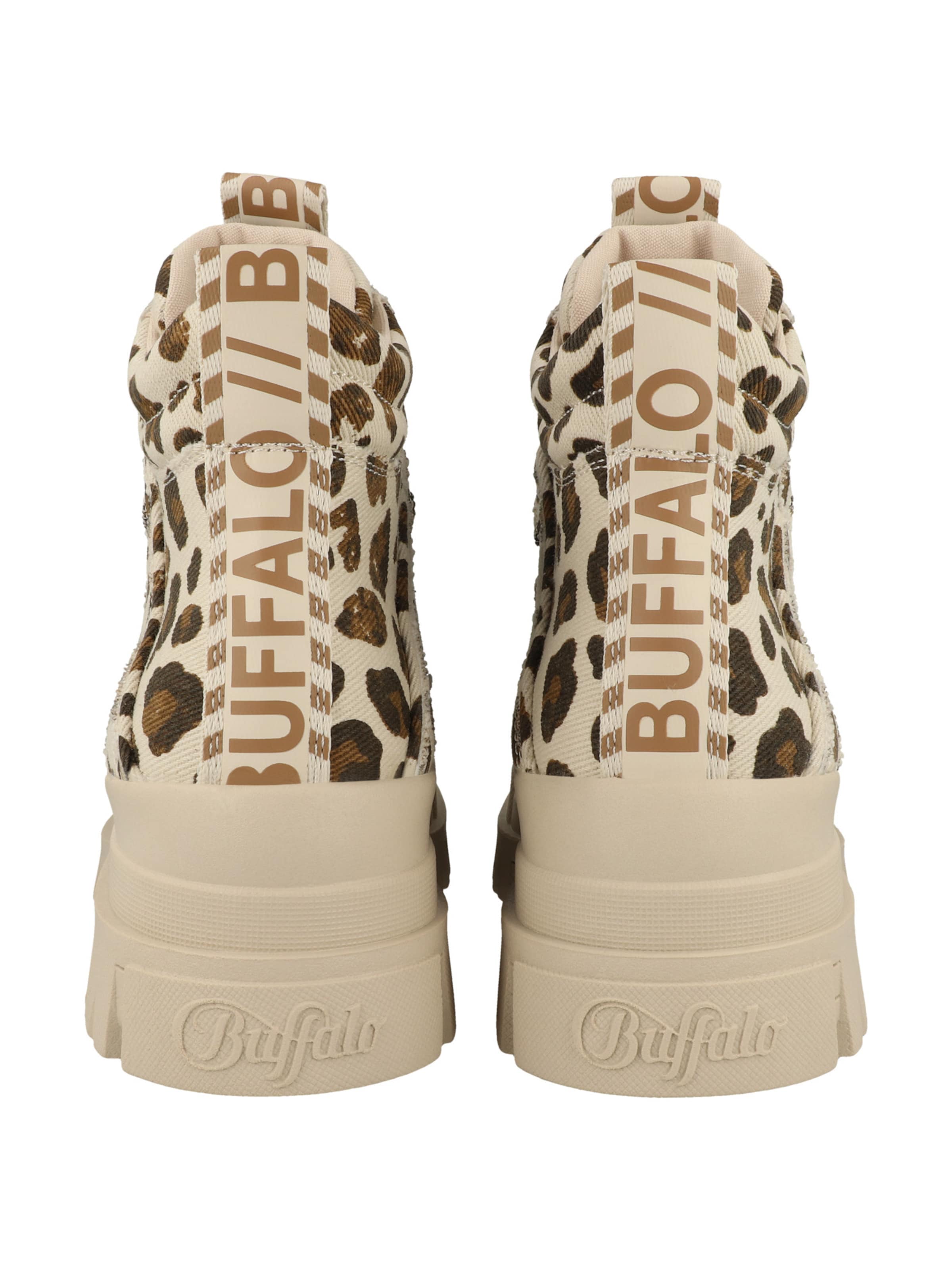 BUFFALO Veterlaarsjes 'Aspha' in Beige