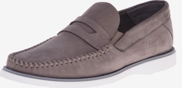 Baldinini Classic Flats in Grey: front