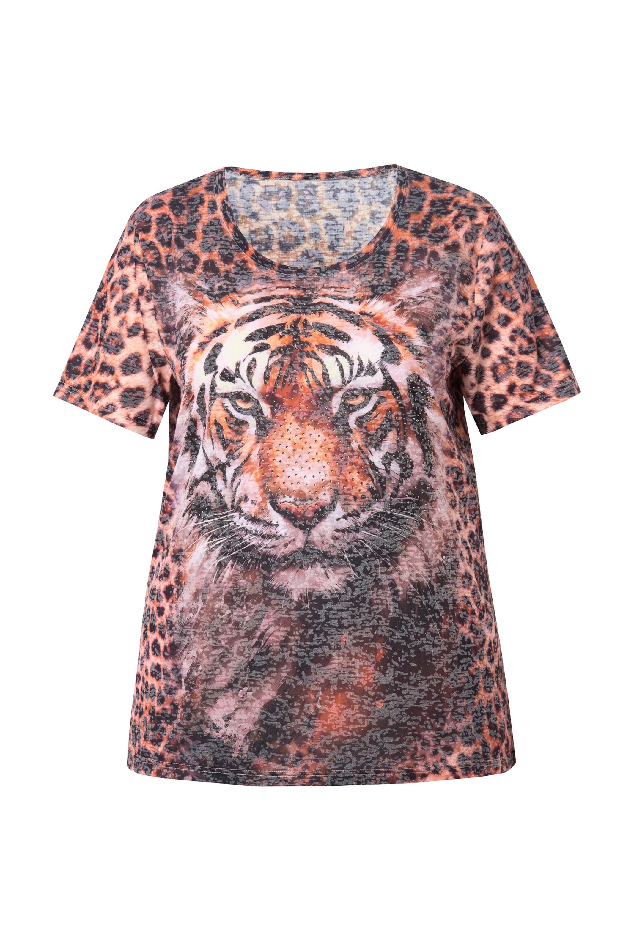 Angel of Style Shirt in Light brown / Orange / Black, Item view