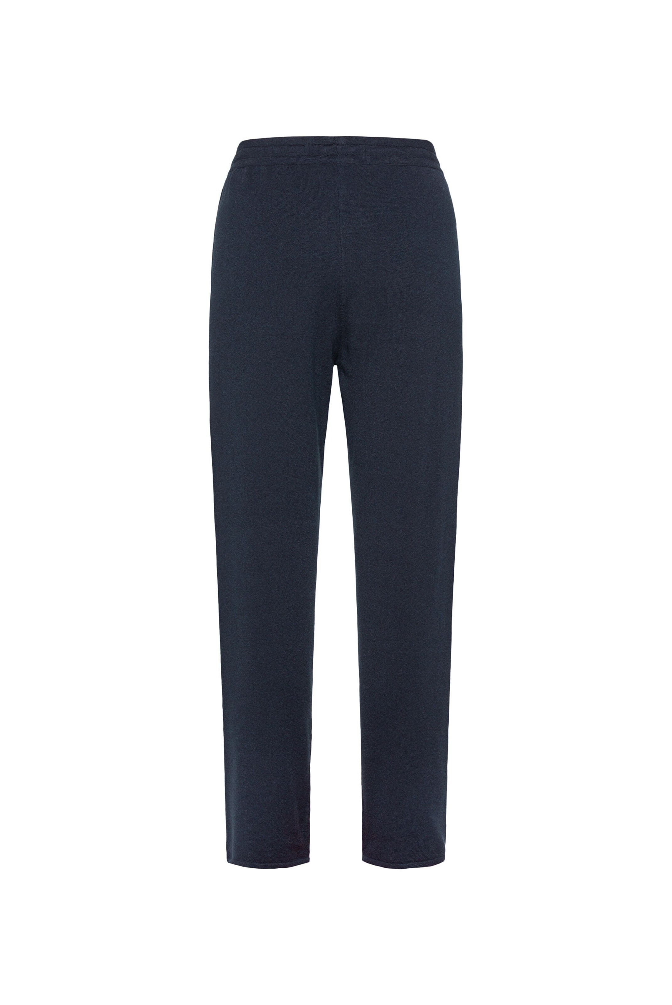 SENSES.THE LABEL Loosefit Strickhose PER:RY mit Tapered Leg in Blau
