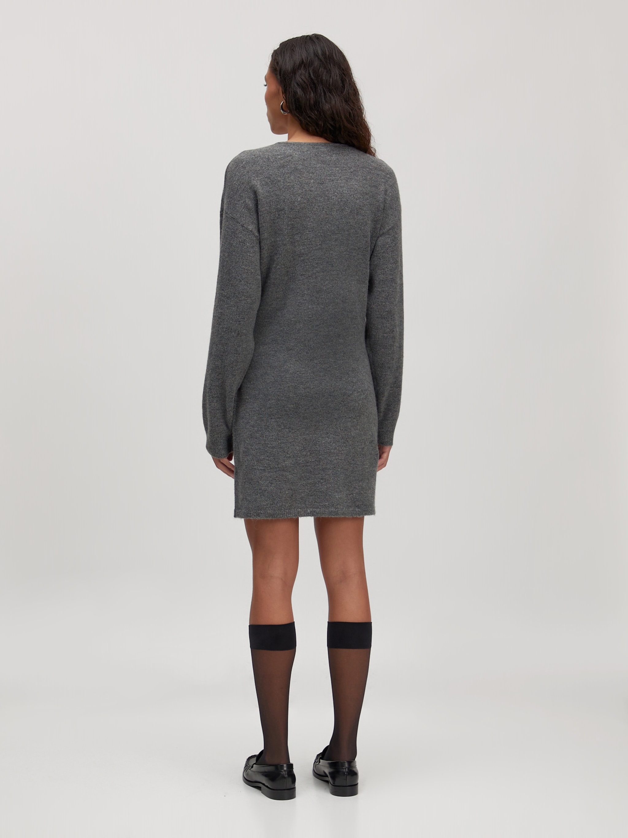 EDITED Produkte Kleid 'Loran' - dunkelgrau