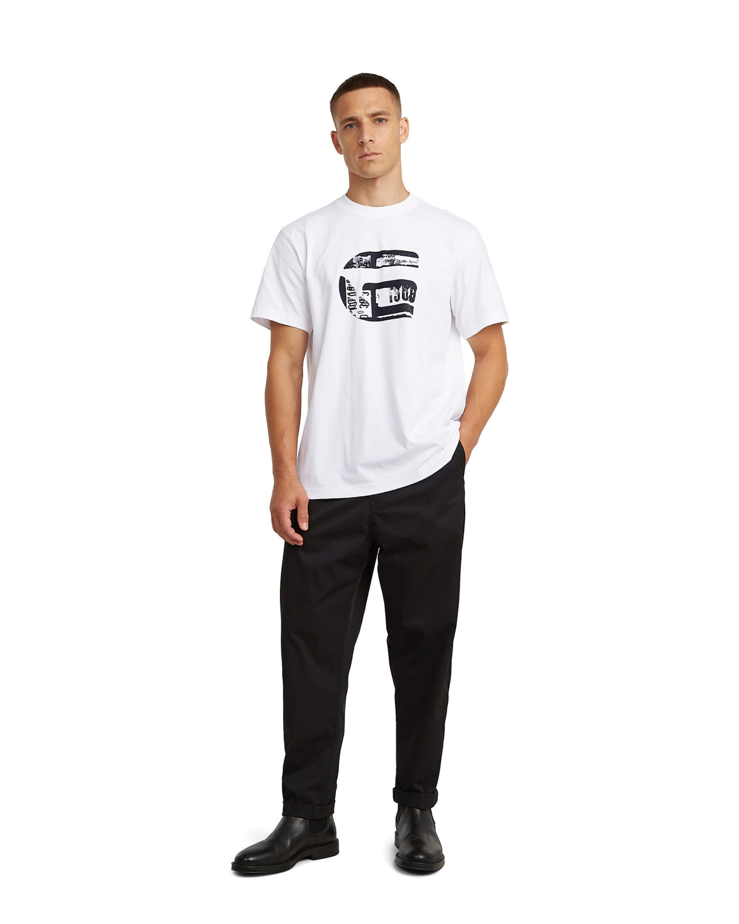 G-STAR Tapered Hose in Schwarz