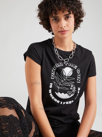 T-shirt QS en noir