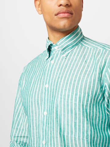 ETON Regular fit Риза в зелено