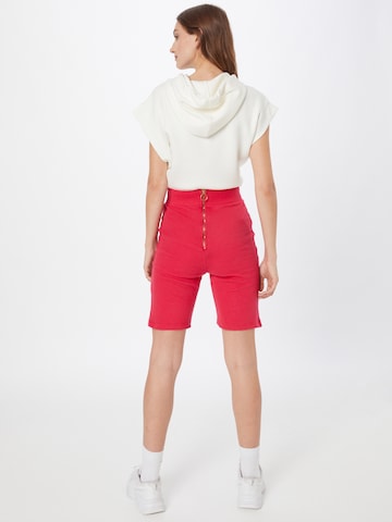 Coupe slim Pantalon Public Desire en rose