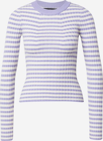 VERO MODA Sweater 'KIKI' in Purple: front