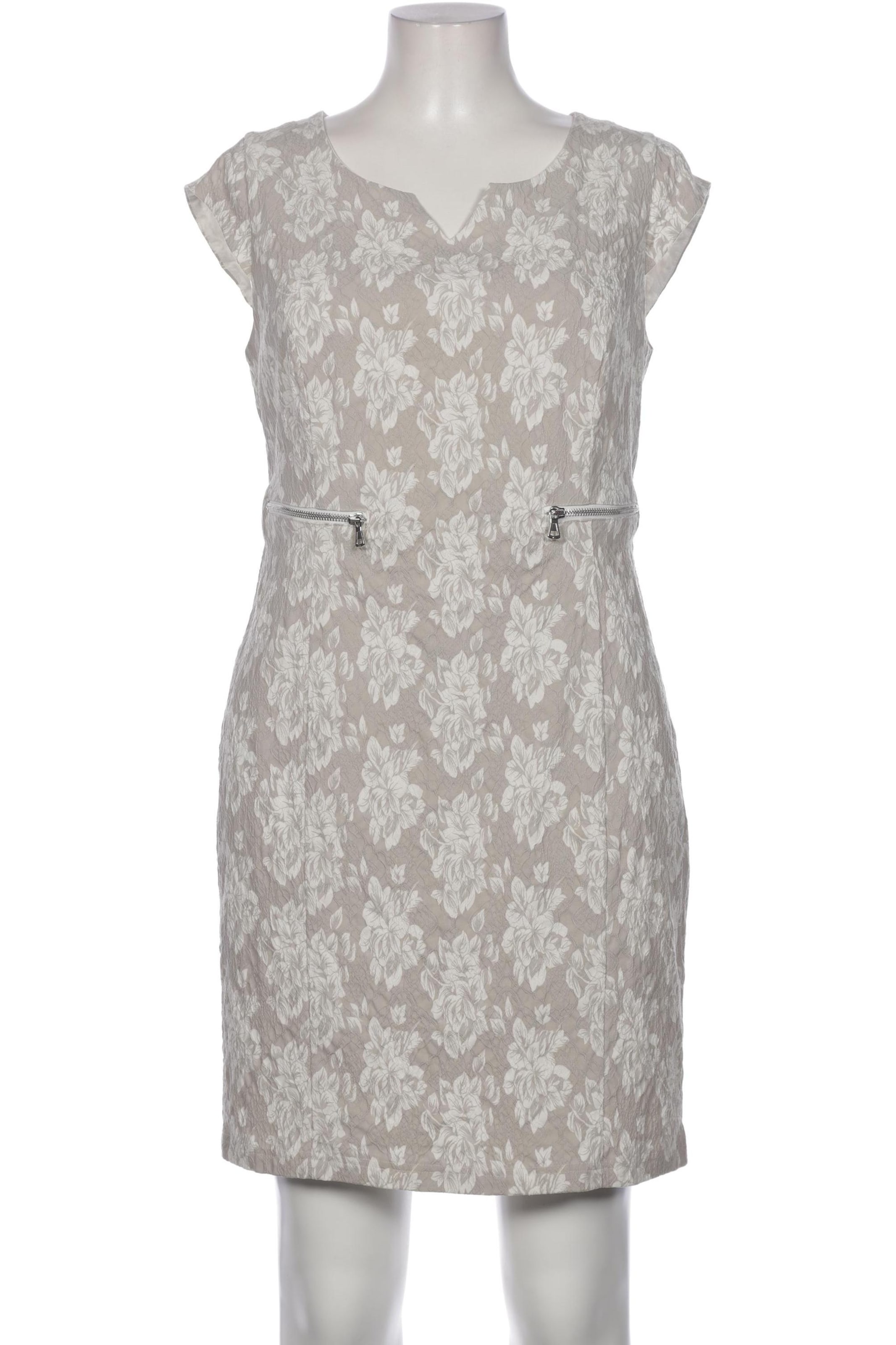ALBA MODA Dress in XXL in Grey: front