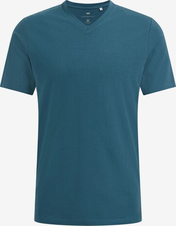 T-Shirt WE Fashion en bleu : devant