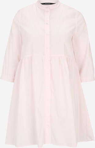 Vero Moda Petite Košilové šaty 'SISI' – pink: přední strana