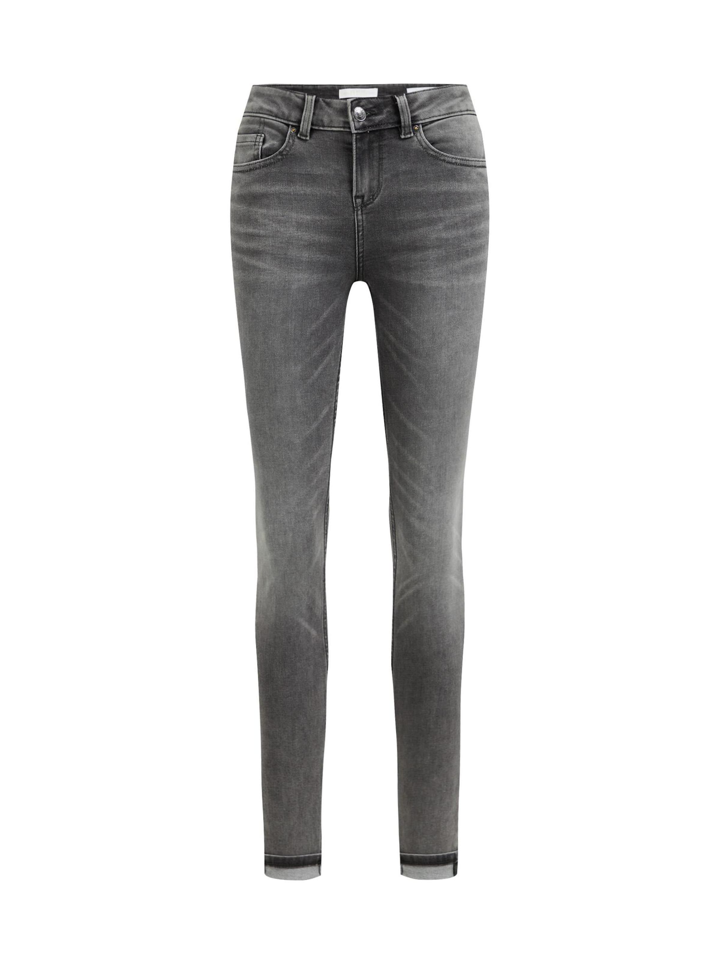 Frauen Jeans WE Fashion Jeans in Grau - KI72818
