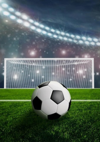Couvertures ' Fußball ' BrandMac en mélange de couleurs : devant