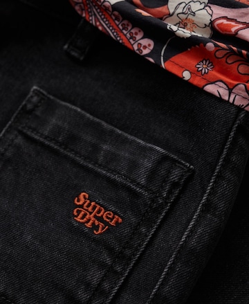 évasé Jean Superdry en noir