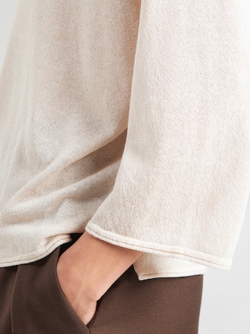 COMMA Sweter w kolorze beżowy