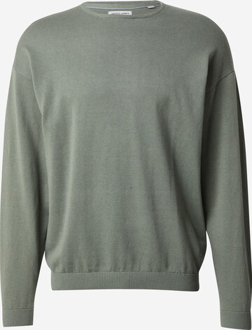 JACK & JONES Свитер 'JJCALVIN' в Зеленый: спереди