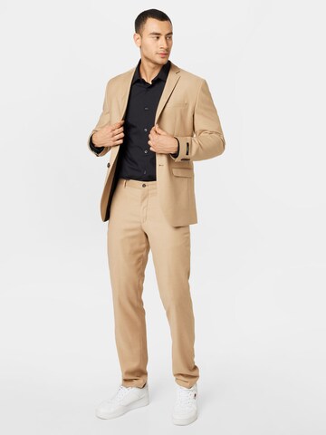 JACK & JONES Slimfit Kostym i beige