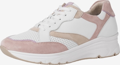 Tamaris Pure Relax Sneakers 'Pure Relax' in Beige / Dusky pink / White, Item view