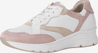 Tamaris Pure Relax Sneaker 'Pure Relax' in beige / altrosa / weiß, Produktansicht