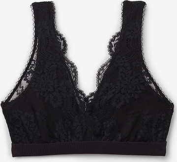 INTIMISSIMI Triangle Bra 'YOUR EVERYDAY' in Black: front